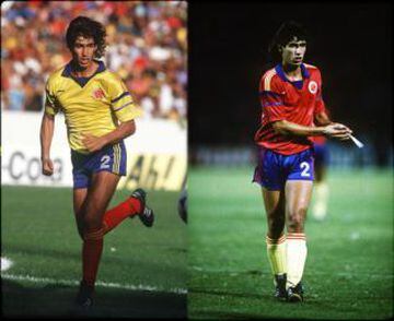 En 1990, Colombia utilizó los colores amarillo y rojo para sus camisetas. Así las lucía Andrés Escobar.