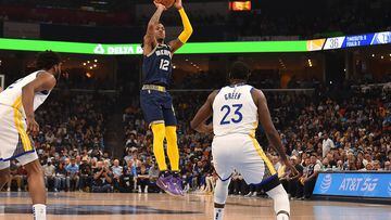 The Memphis Grizzlies have held off the Golden State Warriors at home to win Game 2 106-101 and even the second round of the playoff series.