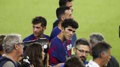 Ale&ntilde;a se estren&oacute; esta temporada en el Camp Nou jugando el Joan Gamper. 