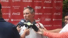 Holan: "El objetivo y la ilusión es avanzar en la Copa Sudamericana"