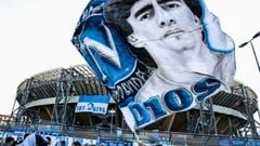 Dalma Maradona: "El Napoli no me deja entrar al estadio que lleva el nombre de mi papá"