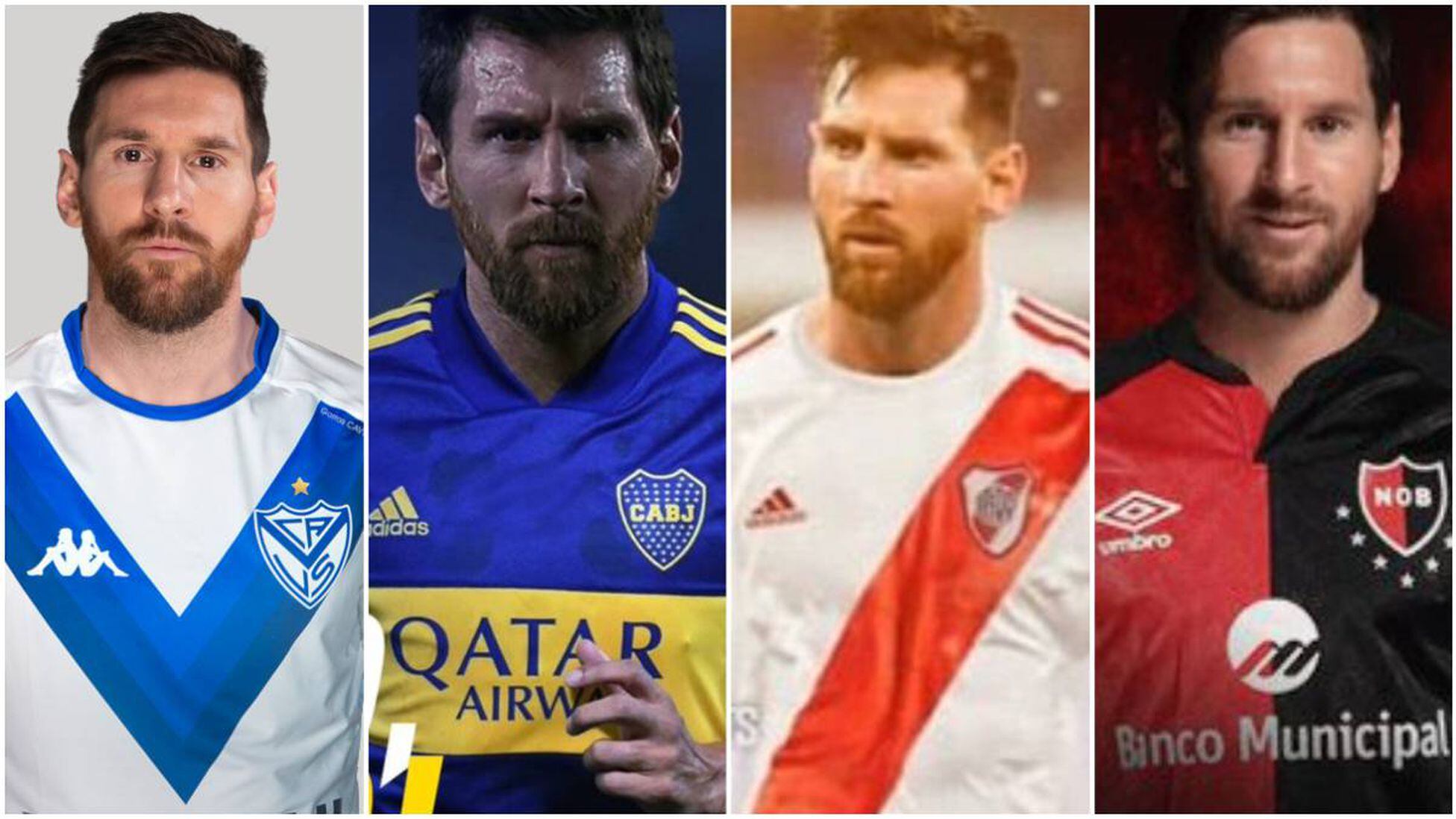 Los hinchas invadieron las redes con memes de Messi con la camiseta de sus equipos - AS Argentina