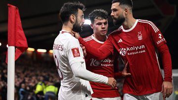 Manchester United boss Erik ten Hag called media criticism of Fernandes "pathetic" and said that Nottingham Forest's targeting him led to "serious injury".