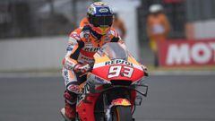 Marc Márquez makes MotoGP history with pole in Japan