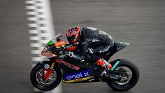 Jordi Torres al paso por meta en Jerez.