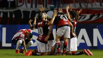 Flamengo derrota al Junior en las semifinales de la Sudamericana. Am&eacute;rica se fija en su ejemplo en su modo de juego para ganar en el Metro
