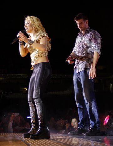 Piqué y Shakira se conocieron durante la grabación del videoclip de "Waka Waka" para el Mundial de Sudáfrica de 2010. 