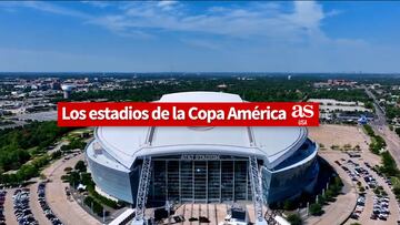 Los estadios que albergarán los partidos de la Copa América en Estados Unidos