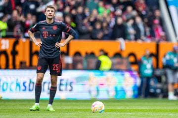Müller, tras perder ante el Augsburgo.