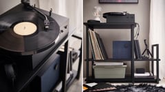 ¿Amante del vinilo? Ikea ha lanzado este tocadiscos de edición limitada que es moderno minimalista y barato
