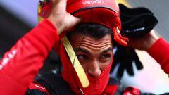 Carlos Sainz (Ferrari). Spa-Francorchamps, Bélgica. F1 2022.