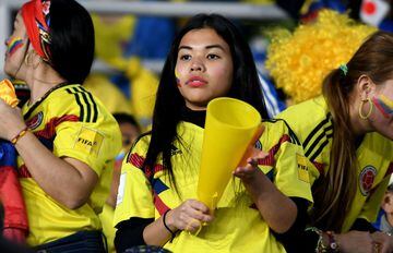 Colombia consiguió su primera victoria en la era Carlos Queiroz. El único gol del partido lo marcó Radamel Falcao desde el punto penal. El próximo partido será ante Corea del Sur, el próximo martes a las 6:00 a.m. 