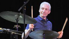 FILED - 12 January 2010, Bavaria, Munich: Charlie Watts, drummer of the Rolling Stones, makes a guest appearance at the Variete GOP with the band ABC &amp; D of Boogie Woogie.  The drummer of the legendary rock band Rolling Stones, Charlie Watts, is dead. Photo: picture alliance / dpa *** Local Caption *** .