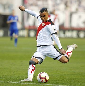 A promising season for De Tomas despite Rayo's relegation with the forward bagging 14 goals for the Vallecas based club. Poised for Madrid return.