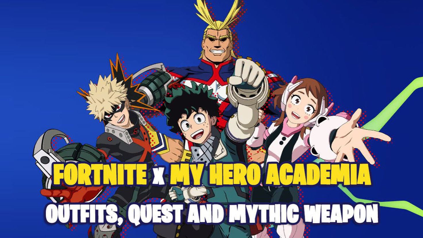 x My Hero Academia: new Midoriya, Uraraka, Bakugo and All outfits, quests, and Mythic Meristation