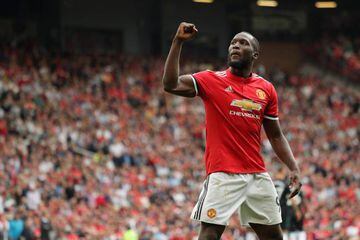 Manchester United's Romelu Lukaku will be out to follow up on his opening-day brace against West Ham United.