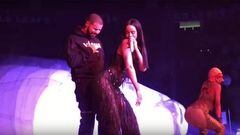 Rihanna vuelve a 'calentar' a Drake con su twerking