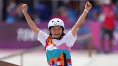 Skateboarder Nishiya becomes Olympics' second-youngest gold medallist
