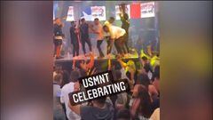 La celebración de USMNT tras ganar la Copa Oro