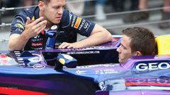 Vettel le ense&ntilde;o como era su Red Bull de 2013 a Sebastien Ogier, ahora probar&aacute; uno &eacute;l mismo.