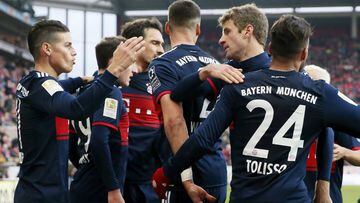 James Rodr&iacute;guez en el Bayern M&uacute;nich