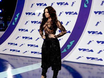 Demi Lovato en los MTV Video Music Awards 2017. The Forum Inglewood, California