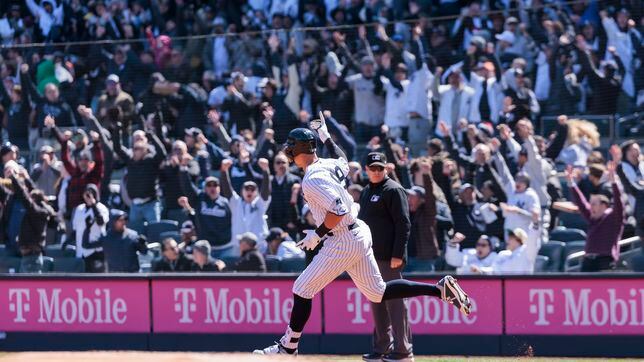 Aaron Judge conecta su primer cuadrangular y los New York Yankees ganan en el Opening Day