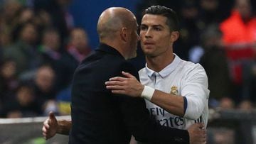 Cristiano: "I'm even more of a fan of Zidane as a coach"