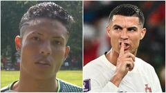 Robert Alexander, el futbolista hondureño que dice ser idéntico a Cristiano Ronaldo