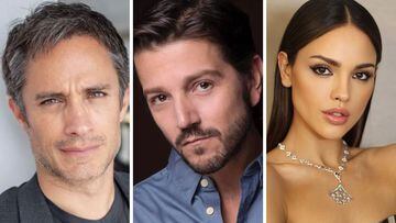 Gael García Bernal, Diego Luna y Eiza González llegan a México para filmar nueva serie