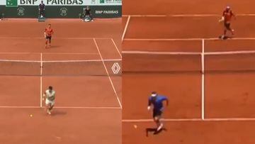 No se puede creer: ¡Alcaraz calcó un punto histórico de Federer en Roland Garros!
