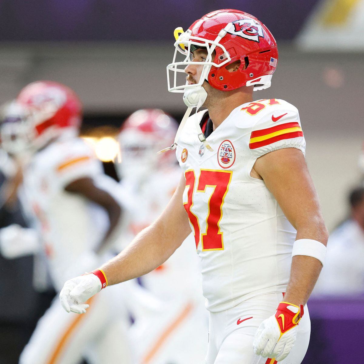 Travis Kelce: Just trying to make a play and get the ball north