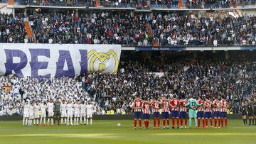 Kobe Bryant: Madrid and Atl&eacute;tico players hold minute silence