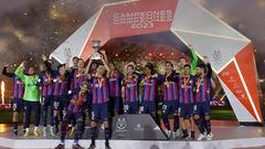FC Barcelona win the 2023 Spanish Super Cup