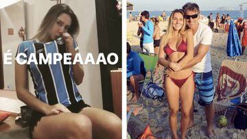 Carolina Portaluppi, hija del entrenador del Gremio, causa furor en la red. Foto: Instagram
