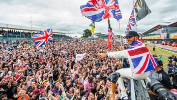 Lewis Hamilton en el Gran Premio de Gran Breta&ntilde;a 2017