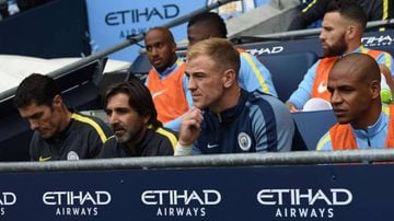 Joe Hart was displaced as Manchester City's number one following the arrival of Pep Guardiola.