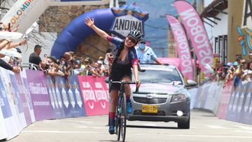 Estefanía Álvarez gana quinta etapa y Diana Peñuela sigue líder