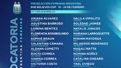 Sin Banini, Borrello dio la convocatoria de Argentina para la SheBelieves Cup