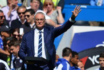 Claudio Ranieri, exentrenador del Leicester City actual campeón de la Premier League.