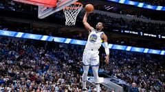 The Golden State Warriors have struggled on the road all season, but came up with a massive win against the Dallas Mavericks who were without Kyrie Irivng.