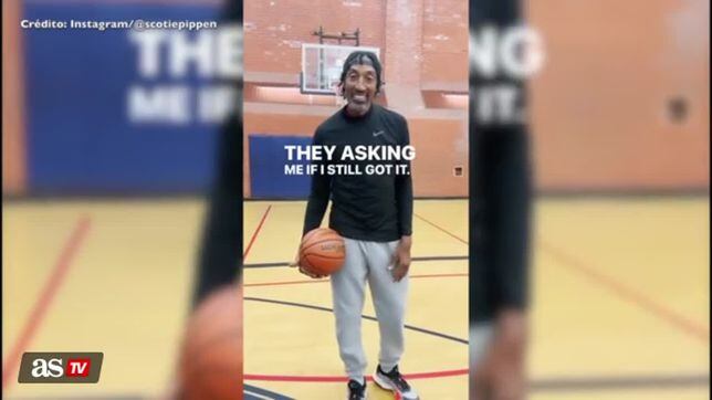 Scottie Pippen still has it: check out this video of the former Chicago Bulls player