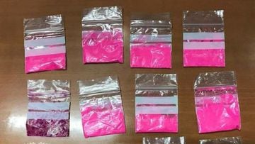 Imagen del tucibi, droga denominada como 'cocaína rosada', creada en Colombia y que provoca agitación, alucinaciones y distorsión sensorial.