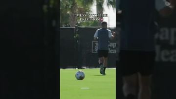 Messi no es humano: su increíble precisión con el balón te volará la cabeza