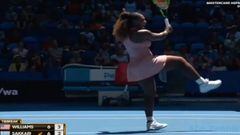 El espectacular puntazo de Serena Williams
