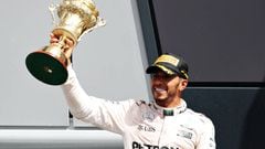 Lewis Hamilton wins in Hungary to claim overall lead