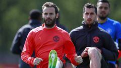 Man United players return to training ahead of Celta test