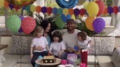 La familia de Sergio Ramos celebra su cuarto cumpleaños en el confinamiento