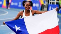 Chilena brilla y logra medalla en los 800 metros del atletismo