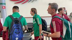 La Selección Mexicana emprende viaje a Surinam